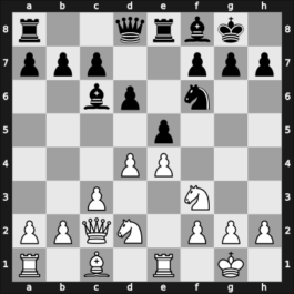 1923 Pays-Bas (NED Team Ch 2223) – Round 5.4 – Elshout Visser, J. – 1-0 – Schelfhout, Willem – G15