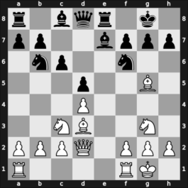 1923 Northern Counties Premier – Round 3 – Blake, Joseph – 1/2-1/2 – Maroczy, Geza – G8