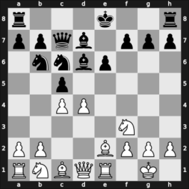 1923 Northern Counties Premier – Round 5 – Spencer, Edmund – 0-1 – Mieses, Jacques – G12