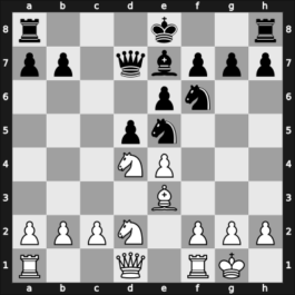 1923 Pardubice – Round 3 – Sifalda Vaclav – 1/2-1/2 – Prokes, Ladislav – G4