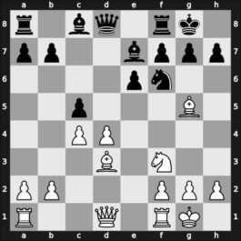 1923 Pardubice – Round 4 – Sery, S. – 1-0 – Buerger, Victor – G5