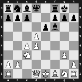 1923 Petrograd ch-URS – Round 2 – Duz-Khotimirsky, Fedor Ivanovich – 1/2-1/2 – Kubbel, Arvid – G6