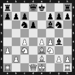 1923 Petrograd ch-URS – Round 5 – Bohatyrchuk, Fedir Parfenovych – 1-0 – Ilyin Zhenevsky, Alexander – G13