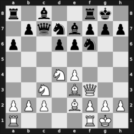1923 Petrograd ch-URS – Round 12 – Romanovsky, Pjotr – 1-0 – Duz-Khotimirsky, Fedor Ivanovich – G20