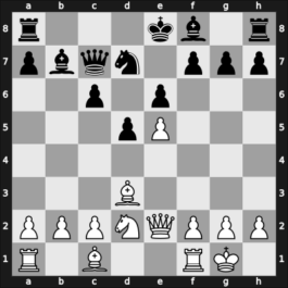 1923 Scheveningen – Round 1 – Znosko-Borovsky, Eugene – 1/2-1/2 – Weenink, Henri – G20