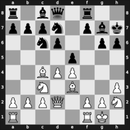 1923 Scheveningen – Round 3 – Olland, Adolf George – 0-1 – Yates, Frederic D – G41