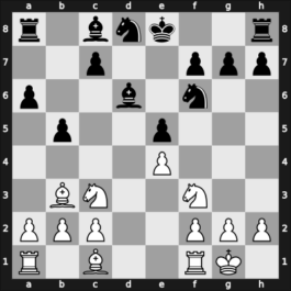 1923 Scheveningen – Round 6 – Norman Hansen, Holger – 1/2-1/2 – Weenink, Henri – G62