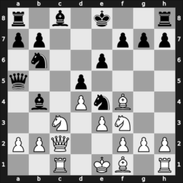 1923 Scheveningen – Round 7 – Davidson Gallego, Jorge – 0-1 – Spielmann, Rudolf – G69