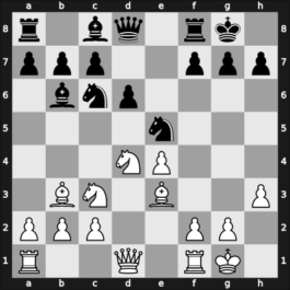 1923 Scheveningen – Round 8 – Mieses, Jacques – 1-0 – Fontein, George – G80