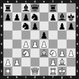 1923 Scheveningen – Round 9 – Euwe, Max – 1-0 – Yates, Frederic D – G82