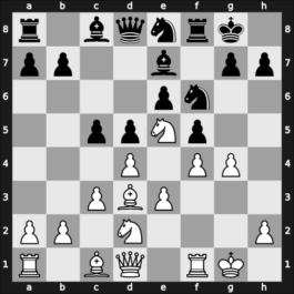 1923 Scheveningen – Round 10 – Maroczy, Geza – 0-1 – Oskam, Gerard – G90