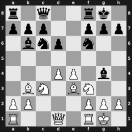 1923 Trieste – Round 1 – Canal, Esteban – 1/2-1/2 – Miliani, Luigi – G13
