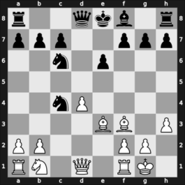 1923 USA-09.Kongress – Round 11 – Chajes, Oscar – 0-1 – Lasker, Edward – G17