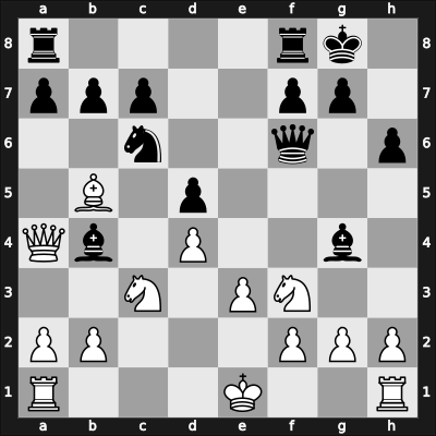 1923 Verenigde Staten m ch-USA – Round 9 – Lasker, E. – 1/2-1/2 – Marshall Viele, Fabrizio Aaron – G9
