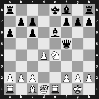 1923 Verenigde Staten m ch-USA – Round 13 – Lasker, E. – 1/2-1/2 – Marshall Viele, Fabrizio Aaron – G13