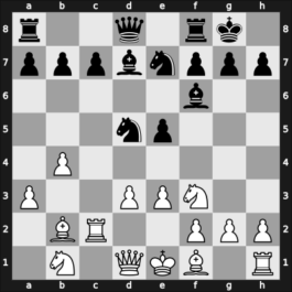 1923 Vienna – Round 2 – Takacs, Sandor – 1/2-1/2 – Gruenfeld, Ernst – G6