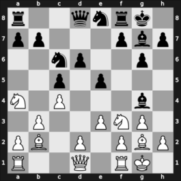 1923 Vienna – Round 2 – Reti, Richard – 1/2-1/2 – Opocensky, Karel – G10