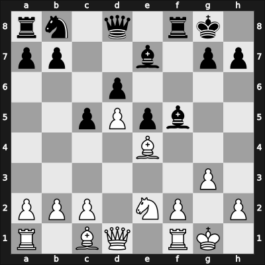 1923 Vienna – Round 5 – Becker Griesbeck, Achille – 1/2-1/2 – Tartakower, Savielly – G22