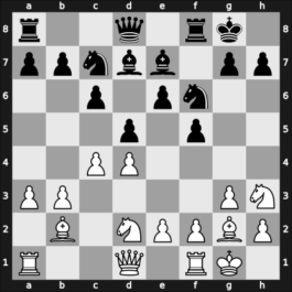 1923 Vienna – Round 5 – Von Patay, Julius – 1/2-1/2 – Wolf, Siegfried – G23