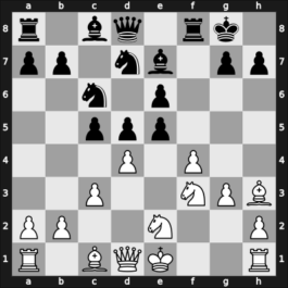 1923 Vienna – Round 6 – Wolf, Siegfried – 0-1 – Spielmann, Rudolf – G30