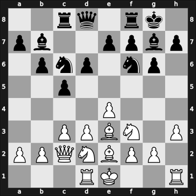 1923 Vienna – Round 6 – Fischer Martinez, Fabian Andres – 0-1 – Gruenfeld, Ernst – G31