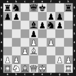 1923 Vienna – Round 8 – Fischer Martinez, Fabian Andres – 0-1 – Tartakower, Savielly – G39