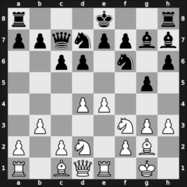 1923 Vienna – Round 8 – Takacs, Sandor – 1/2-1/2 – Reti, Richard – G42
