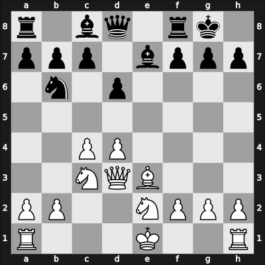1923 Vienna – Round 10 – Opocensky, Karel – 1/2-1/2 – Gruenfeld, Ernst – G52