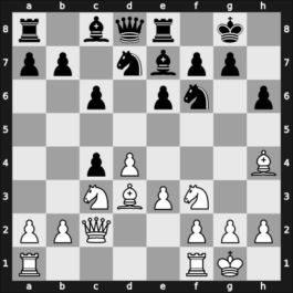 1923 Vienna – Round 11 – Gruenfeld, Ernst – 1-0 – Von Patay, Julius – G54