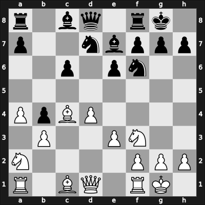 1924 BCF Ch 17. Major Open – Round 5 – Rhodes, Herbert Gibson – 0-1 – Rubinstein, Akiba – G3