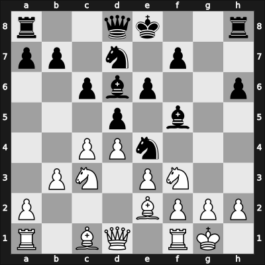 1924 BCF Ch 17. Major Open – Round 9 – Moses, George Wyville – 1-0 – Thomas Andrew – G8