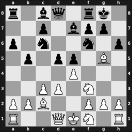 1924 BCF Ch 17. Major Open – Round 9 – Schofield, F. – 0-1 – Rubinstein, Akiba – G9