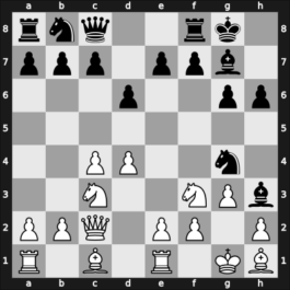 1924 Buenos Aires – Round 4 – Guerra Boneo – 1/2-1/2 – Reti, Richard – G18
