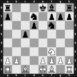 1924 Gyor – Round 1 – Vukovic, Vladimir – 1/2-1/2 – Balogh, Janos – G20