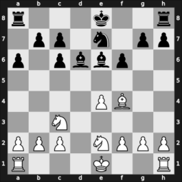 1924 Gyor – Round 1 – Cs. Nagy, Gabor – 1/2-1/2 – Asztalos, Lajos – G44