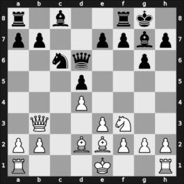 1924 Gyor – Round 1 – Mueller, Helge – 1/2-1/2 – Vajda, Arpad – G72