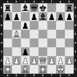 1924 Leningrad – Round 1 – Lasker, Emanuel – 1/2-1/2 – Romanovsky, Pjotr – G11