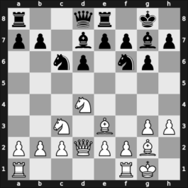 1924 Leningrad m – Round 6 – Romanovsky, Pjotr – 0-1 – Bogoljubow, Efim – G6