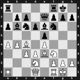 1924 Merano – Round 4 – Miliani, Luigi – 0-1 – Spielmann, Rudolf – G14