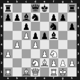 1924 Merano – Round 6 – Gruenfeld, Ernst – 1/2-1/2 – Selezniev, Alexey – G16