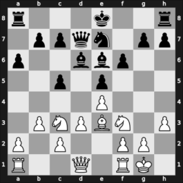 1924 Moskou ch-URS – Round 4 – Nenarokov, Vladimir – 1/2-1/2 – Levenfish, Grigory – G15