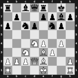 1924 Moskou ch-URS – Round 7 – Rabinovich, Ilya Mar – 1-0 – Ilyin Zhenevsky, Alexander – G23