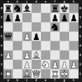 1924 Moskou ch-URS – Round 10 – Ilyin Zhenevsky, Alexander – 1-0 – Sergeev Veselinov, Alexander – G33
