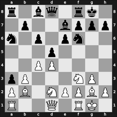 1924 Moskou ch-URS – Round 14 – Levenfish, Grigory – 0-1 – Bogoljubow, Efim – G40