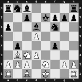1924 Moskou ch-URS – Round 17 – Bogoljubow, Efim – 1/2-1/2 – Sozin, Veniamin – G47