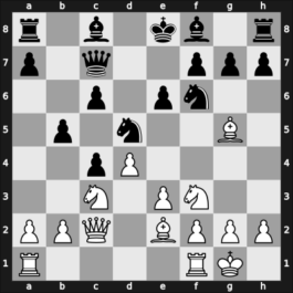 1924 New York – Round 1 – Janowski, Dawid – 1-0 – Maroczy, Geza – G9