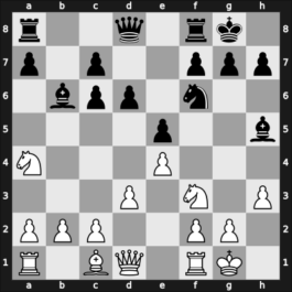 1924 New York – Round 11 – Maroczy, Geza – 1-0 – Janowski, Dawid – G73