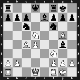 1924 New York – Round 13 – Marshall Viele, Fabrizio Aaron – 1-0 – Janowski, Dawid – G75