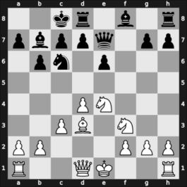 1924 Nordisk Skakforbund – Round 4 – Brinckmann, Alfred – 0-1 – Nimzowitsch, Aron – G3