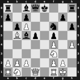 1924 Nordisk Skakforbund – Round 5 – Nimzowitsch, Aron – 1-0 – Krause, Orla Hermann – G6